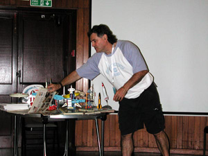 Mat at 2005 Astronomy Festival, Herstmonceux