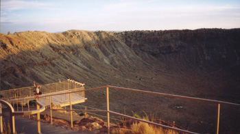 Meteor Crater - Arizona's largest hole in the ground..