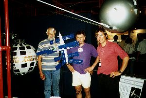 Mir in the Museum, with Paul, Mat and Doug