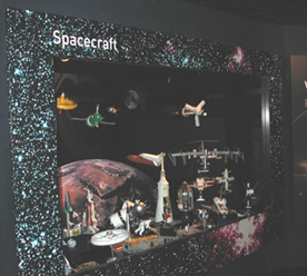 New manned spaceflight display at the London Science Museum